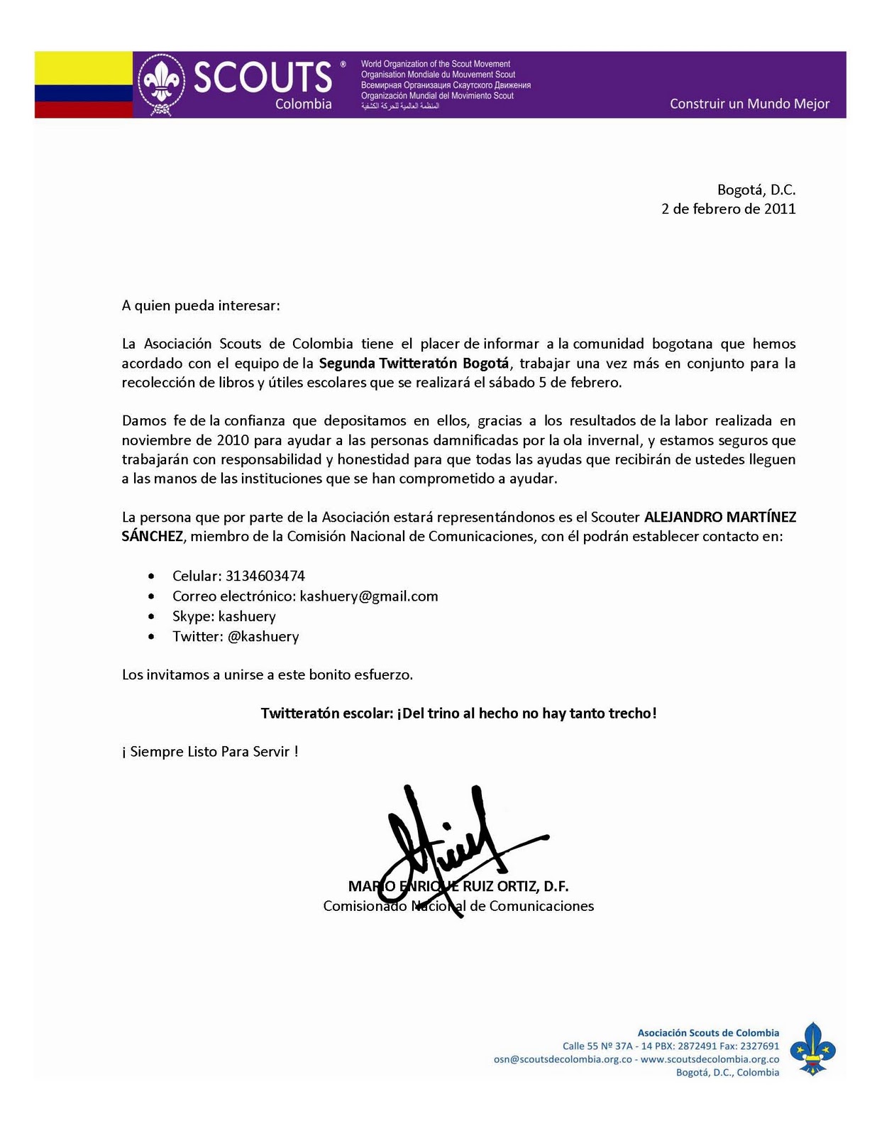 Carta De Manutencion Ejemplo - I Soalan